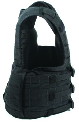 Side of  Blackhawk Cutaway Vest 