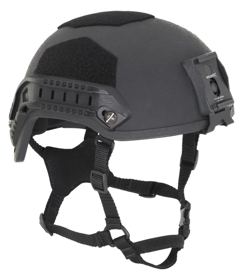 Gunfighter Kevlar Helmet with Rails and NV Mount