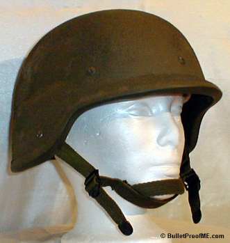 Military Surplus Kevlar Helmet - Side